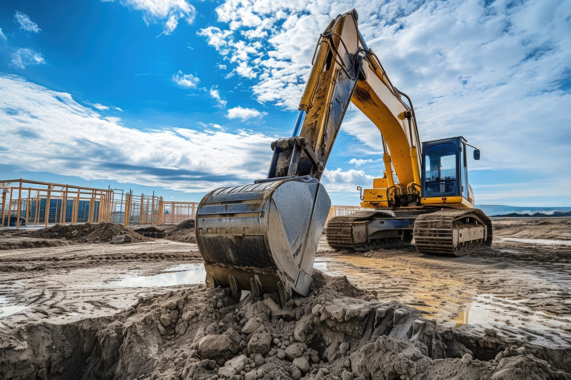 Civonex Engineering road works in progress